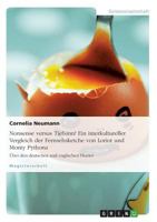 Nonsense Versus Tiefsinn? Ein Interkultureller Vergleich Der Fernsehsketche Von Loriot Und Monty Python 3958204635 Book Cover