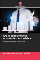 IDE e crescimento económico em África (Portuguese Edition) 6206483363 Book Cover