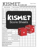 Kismet Score Sheets: 100 score cards (8.5 x 11 inches) 1077779291 Book Cover