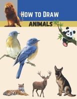 how to draw animals: For Beginners To Intermediate Drawers Of All Ages B0BJBXGJNS Book Cover