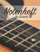 Notenheft F�r Gitarre: Tab Und Akkorde - 100 Seiten 1799150690 Book Cover