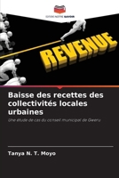 Baisse des recettes des collectivités locales urbaines (French Edition) 6207918231 Book Cover