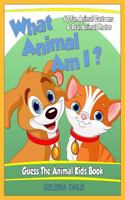 What Animal Am I? Guess the Animal Kids Book: 60 Fun Animal Cartoons & Real Animal Photos (What Am I?) 1539887324 Book Cover