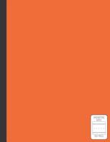 Handwriting Paper: 150 Page Single Subject Full Size Notebook 107462257X Book Cover