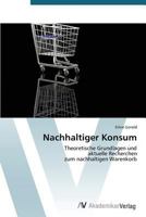 Nachhaltiger Konsum 3639390687 Book Cover