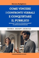 COME VINCERE I CONFRONTI VERBALI E CONQUISTARE IL PUBBLICO: Imparare "L'Arte di Ottenere Ragione" di Arthur Schopenhauer (Italian Edition) B0CQYR6BNV Book Cover
