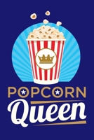 Popcorn Queen: Popcorn Vintage Retro Funny Movie Theatre Film Cinema Lovers Gift 170979898X Book Cover