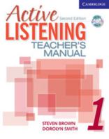 Active Listening 1 Teacher's Manual with Audio CD (Active Listening Second edition) 0521678145 Book Cover
