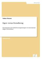Eigen- Versus Fremdbezug 3838636341 Book Cover
