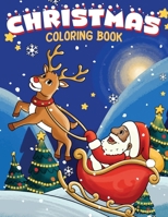 Christmas Coloring Book: Children's Coloring book featuring African-American Santa and children B0CM2CPSNP Book Cover
