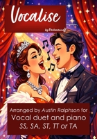 Vocalise (Rachmaninoff) - vocal duet with piano. SA ST TT TA: With FREE BACKING TRACKS to sing along to (Vocal / choral music) B0GSNBKG6K Book Cover