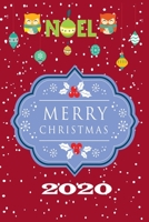 Notebook Merry christmas  2020: Notebook / Journal Gift (6x9 - 110 pages) 1670581640 Book Cover