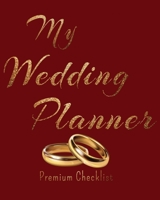 My Wedding Planner a Portable Guide to Organizing Your Dream Wedding 2021 / 2020 Wedding Planner golden wedding rings Aureate Gold design Auric Style ... Budget Planner  Bride Wedding Engagement Gift 1712620908 Book Cover