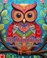 Uil Mandala's Kleurboek voor volwassenen Ontwerpen om creativiteit te stimuleren: Mystieke beelden van uilen om stress te verlichten B0CQF6KK38 Book Cover