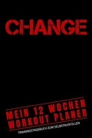 WORKOUT PLANER - 12 WOCHEN - TRAININGSTAGEBUCH ZUM SELBSTAUSFÜLLEN: A5 I B5 I 120 Seiten I Journal I Softcover I MUSKELAUFBAU FETTVERBRENNUNG FITNESSTAGEBUCH (German Edition) 1678960632 Book Cover