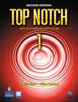 Top Notch 1 with ActiveBook and MyLab English 0132470381 Book Cover