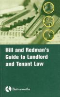 Hill & Redman's Guide to Landlord and Tenant Law 0406926751 Book Cover