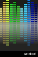 Notebook: 子供と大人のための音楽テーマのノート。イコライザー、音楽、音楽イ 1701149141 Book Cover