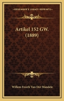 Artikel 152 Gw. 1168051487 Book Cover