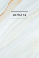 Notebook: Green Marble - Notizbuch in moderner Marmor Optik ca. DIN A5 (6x9''), liniert, 108 Seiten, Gr�ner Marmor mit Gold f�r Notizen, Termine und Skizzen - Ideal als Organizer, Kalender, Semesterpl 1706216289 Book Cover
