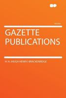 Gazette Publications 1018846050 Book Cover