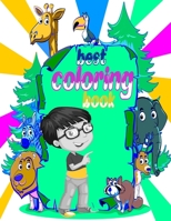 best coloring book: Kids Coloring Books Animal Coloring Book For Kids Aged 3-8 Paperback – june 09, 2020 B089TRYHL6 Book Cover