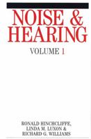 Noise and Hearing 1861561547 Book Cover