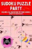 Sudoku Puzzle Party: Volume 14: Valentine's Day Sudoku 1963597427 Book Cover