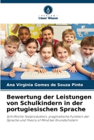 Bewertung der Leistungen von Schulkindern in der portugiesischen Sprache (German Edition) 6208241944 Book Cover