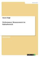 Performance Measurement im Kulturbereich 3863414136 Book Cover