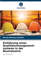 Einführung eines Qualitätsmanagement-systems in der Bauindustrie 6207258320 Book Cover