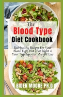 The Blood Type Diet Cookbook: Healthy Recipes For Your Blood Type Diet B09BY5WFRZ Book Cover