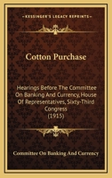 Cotton Purchase 1436814936 Book Cover