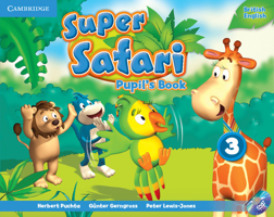 Super Safari Level 3 Pupil's Book with DVD-ROM 1107477077 Book Cover