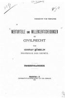 Werturteile Und Willensentscheidungen Im Civilrecht 1523442662 Book Cover