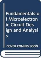 Fundamentals of Microelectronic Circuit Design and Analysis 0471272698 Book Cover