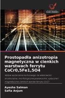 Prostopadla anizotropia magnetyczna w cienkich warstwach ferrytu CoCr0,5Fe1,5O4 (Polish Edition) 6209436285 Book Cover