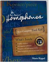 All about Homophones: Your Complete Tool Kit for Teaching Homophones and Homonyms B005JY3ICO Book Cover