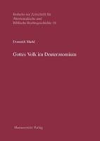 Gottes Volk Im Deuteronomium 3447067632 Book Cover