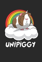 Einhorn Meerschweinchen Notizbuch: Einhorn Meerschweinchen Notizbuch für Liebhaber / Notizheft / Notizblock A5 (6x9in) Dotted Notebook / Punkteraster / 120 gepunktete Seiten (German Edition) 1671329031 Book Cover