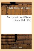 Son Premier A(c)Crit 2016122889 Book Cover