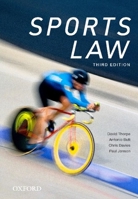 Sports Law 0190309857 Book Cover