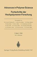 Advances in Polymer Science, Volume 5/1: Fortschritte Der Hochpolymeren-Forschung 3540037063 Book Cover