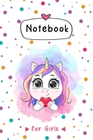 Unicorn Journal . : Notebook for Girls 1656127024 Book Cover