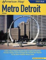 American Map Metro Detroit, Michigan Street Atlas 1592450148 Book Cover