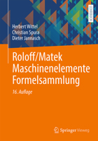 Roloff/Matek Maschinenelemente Formelsammlung 3658341637 Book Cover