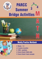 GRADES 3 to 4 : PARCC Summer Math Bridge Activities (PAARC Test Prep by Math-Knots) B0D8FRMMPF Book Cover