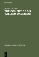The Comedy of Sir William Davenant 3111037509 Book Cover