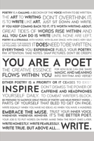 Poet’s Word Notebook For Poems, Prose & Lyrics | The Poetry Manifesto — Blank Lined Journal: Poetry Journal Prompts & Inspiration for Poetry and Cure for Writer’s Block B0851LN5DH Book Cover
