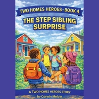 TWO HOMES HEROES - BOOK 4 - THE STEP SIBLING SURPRISE: A Two Homes Heroes Story B0GV4M3YPT Book Cover